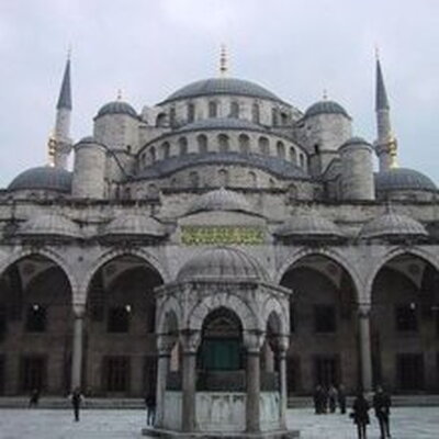 The Sultan Ahmed Mosque in Istanbul, Turkey